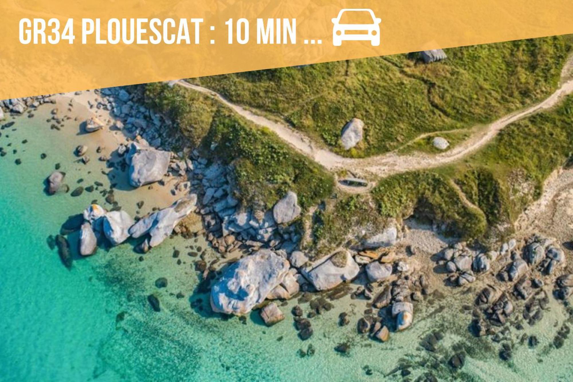Le Loft Du Dolmen Clara, Entre Terre Et Mer Plounévez-Lochrist Exterior foto