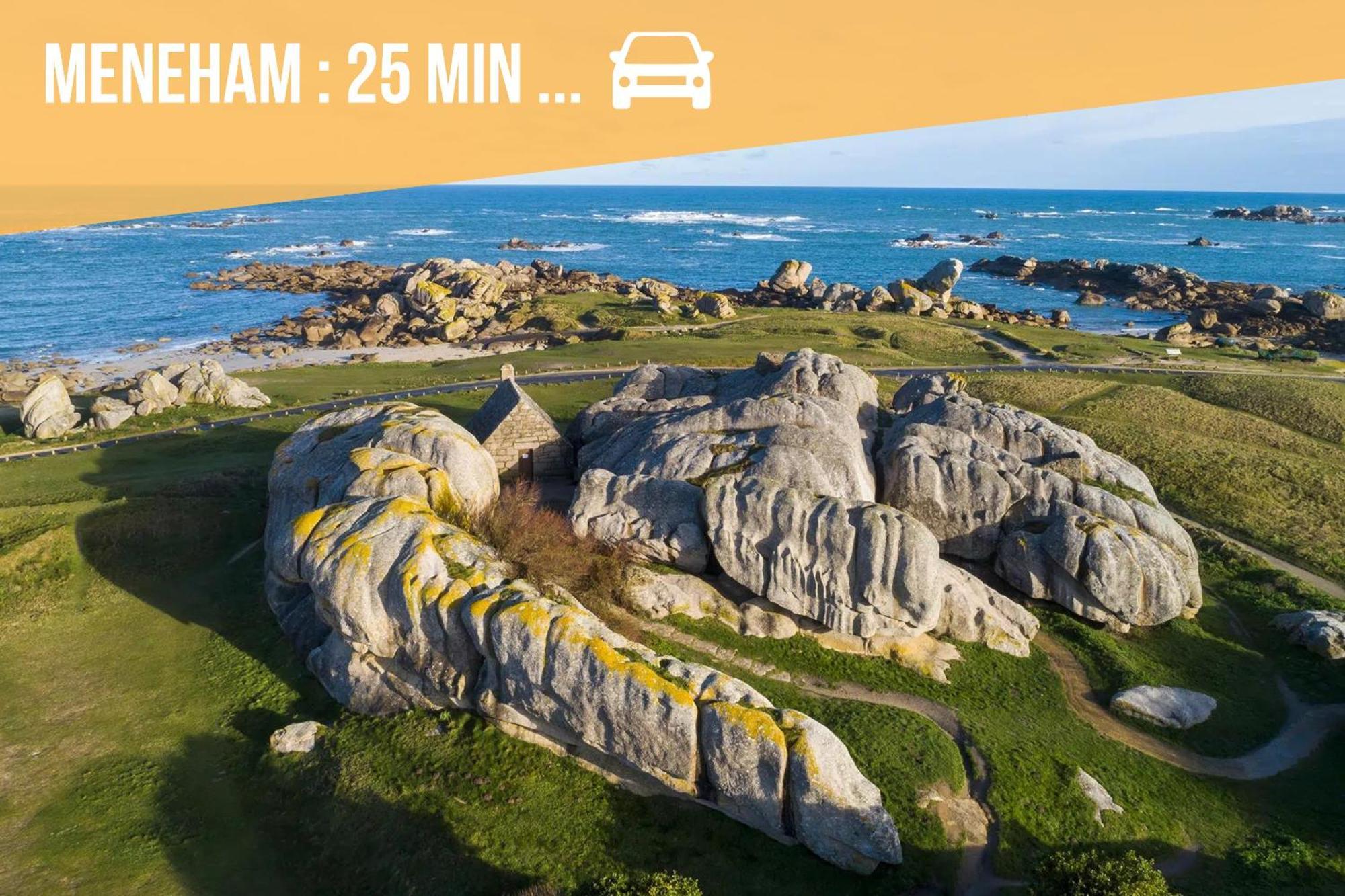 Le Loft Du Dolmen Clara, Entre Terre Et Mer Plounévez-Lochrist Exterior foto